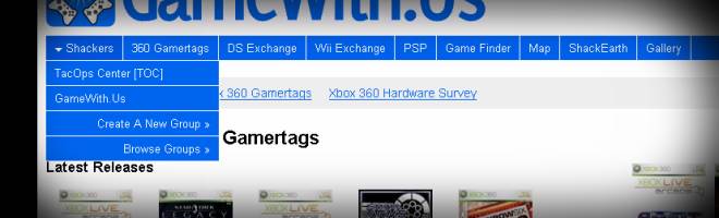 GameWith.Us's Groups Interface